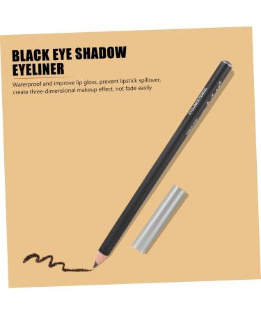 LALAFINA 12pcs Black Eyeliner 1 Eyebrow Pen Black Eyeliner Black Eyeliner Pencils Eyeliner Eyebrow Pencil Set Makeup Accessory Eyeliner Black Female Eyeliners Tool - Buy Online on GoSupps.com