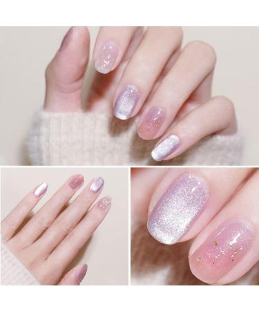 DIY UV Nail Gel Reflective Nail Varnish Gel Nail Polish Manicure Nail Phototherapy Gel Crystal Cat Eye Gel - (Color: 1) - Buy Online on GoSupps.com