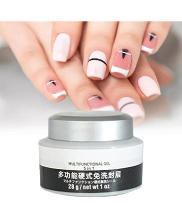 Nail Top Coat Multifunctional Nail Art Nail Extension Glue Gel Nail Polish Top Coat for Women Top Coat Gel Nail Polish Top Coat (1oz) - Buy Online on GoSupps.com