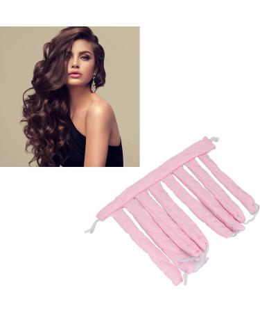 Canne friser sans chaleur bigoudis de couchage coton friser portable pendant la nuit pour cheveux longs mouill s pink - Buy Online on GoSupps.com