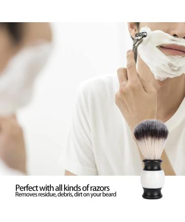 Premium Aluminum Alloy Shaving Brush for Men | Beard & Facial Cleaning Tool | Perfect for Home & Salon Use - Buy Online on GoSupps.com
