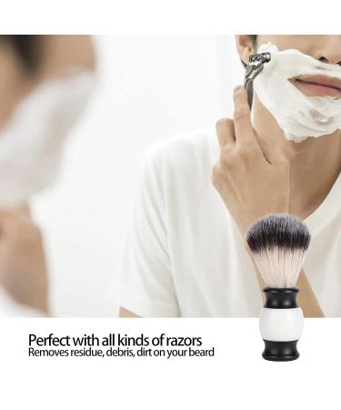 Premium Men's Shaving Brush - Soft Beard Brush with Aluminum Alloy Handle for Home & Barber Shop Use - Buy Online on GoSupps.com