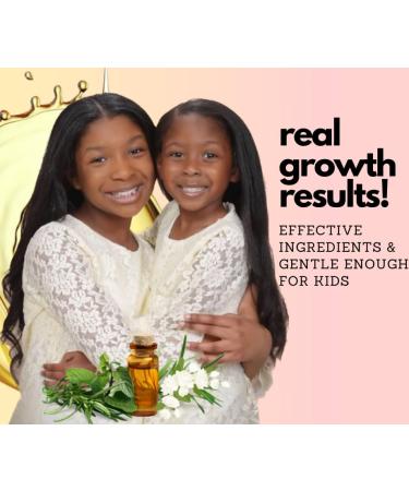 Detangler Spray & Hair Growth Oil - 2 in 1 Pre-Shampoo Treatment for Dry Scalp & Curly Hair | Peppermint & Rosemary | 4 oz - Smooths & Nourishes All Ages - Buy Online on GoSupps.com