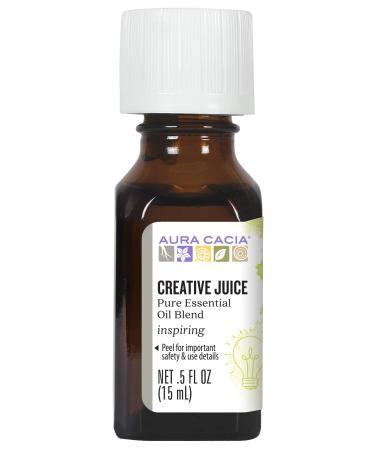 Aura Cacia Creative Juice Essential Oil Blend | 0.5 fl. oz.