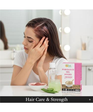 Herbs Botanica Pomegranate Peel Powder 100% Pure & Natural Pomegranate Powder for Herbal Tea Skincare & DIY Beauty Finely Ground Additive-Free Resealable Pack 5.3 oz Pomegranate Peel Powder 5.3oz - Buy Online on GoSupps.com