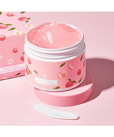 Crsetmyth Peach Smooth & Tight Body Scrub 140 g Bio Peeling Body Scrub Peach Body Scrub deep peels for radiant skin natural peeling removes dead skin cells - Buy Online on GoSupps.com