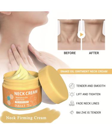 Hydrolyzed Collagen Neck Firming Cream | Anti-Wrinkle & Skin Tightening Formula for Lifting & Smoothing Sagging Skin | Reduce Wrinkles & Fine Lines - Buy Online on GoSupps.com