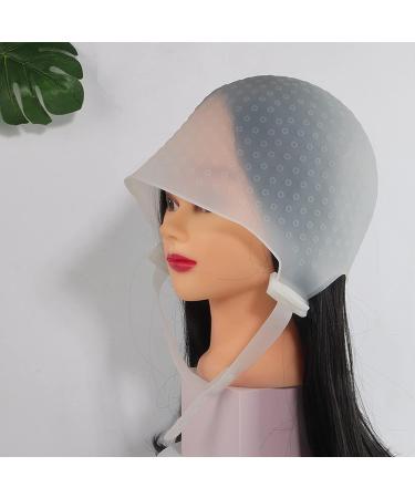 Silicone Reusable Hair Dye Hat for Highlighting and Coloring - Flexible & Elastic Hair Tipping Cap - Buy Online on GoSupps.com