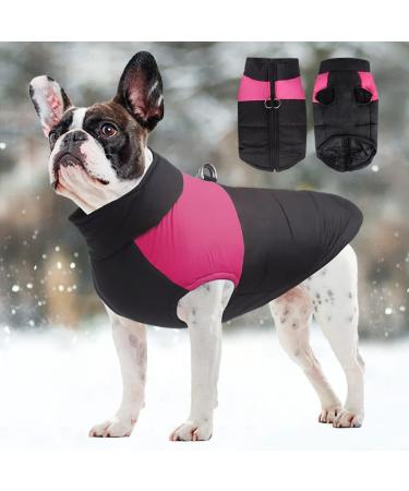 Femax Waterproof Dog Coat - Warm Winter Jacket for Small to Large Dogs | Pink XL Padded Vest for Cold Weather - Buy Online on GoSupps.com