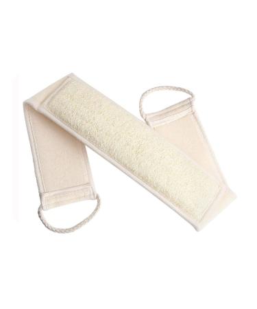 Loofah sponge backwasher peeling backwasher tailwascher for men and women natural luffa back brush back scrubber for body peeling for bathroom showers body care massage