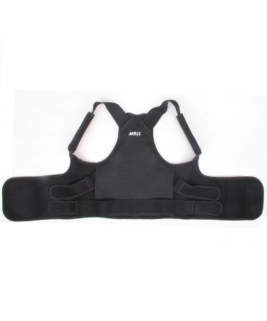 Adjustable Back Support Brace Posture Corrector for Men and Women - Upper Back Straightener for Neck, Shoulders, and Lumbar - Size M - Buy Online on GoSupps.com