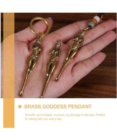 LUOZZY 3pcs Retro Brass Ear Spoons | Reusable Ear Picks with Buckle Key Ring - Buy Online on GoSupps.com