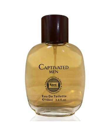 Hybrid & Company Captivated for Men Eau De Toilette Natural Spray Masculine Scent 3.4 Fl Oz Captivated 3.4 Fl Oz (Pack of 1) - Buy Online on GoSupps.com