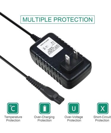 AC Adapter for Philips Shaver PowerTouch PT729 & Beard Trimmer 3500 QT4018/49 - Compatible Power Supply - Buy Online on GoSupps.com