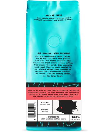 Coffee Ground for Cafetiere 227g Bag Colombian Ground Coffee Chocolate & Fruits Notes 100% Arabica Light Roast Speciality Freshly Roasted Single Origin (We Are Coffee Co) Ground Cafetiere 227 g (Pack of 1) - Buy Online on GoSupps.com
