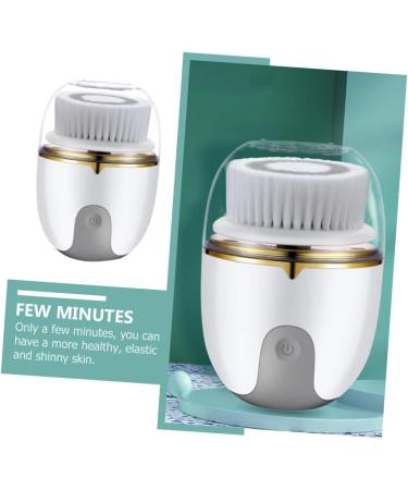 minkissy 1pc Facial Cleanser Face Scrub Brush Facial Brush Exfoliating Brush Portable Handhold Face Brush Equipment Plastic Cleansing - Buy Online on GoSupps.com