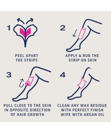 Veet Cold Wax Strips for Sensitive Skin - 20 Strips with 2 Finish Wipes - Buy Online on GoSupps.com
