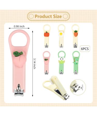 Leikedun Kids Nail Clippers Set - 6 Piece Children's Nail Clipper Kit for Girls, Women, and Children - Buy Online on GoSupps.com