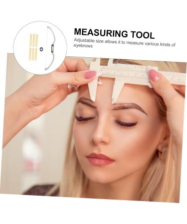 FOMIYES 2pcs Bow Eyebrow Ruler Eyebrow Stencil Ruler Eyebrow Mapping Tool Eyebrow Trimming Positioning Ruler - Buy Online on GoSupps.com