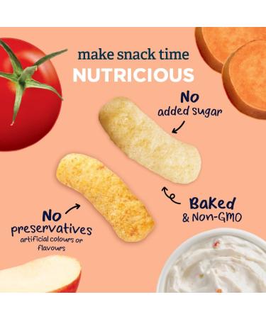 GERBER LIL CRUNCHIES Zesty Tomato Toddler Snacks - Buy Online on GoSupps.com