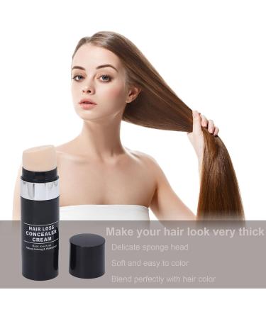 Hairline Shadow Pen Multifunction Hairline Shadow Sponge Stick Hair Mascaras Root Touch Ups Soft Head Temporary Hair Shading Sponge Pen for Men Women 30ml(black) - Buy Online on GoSupps.com