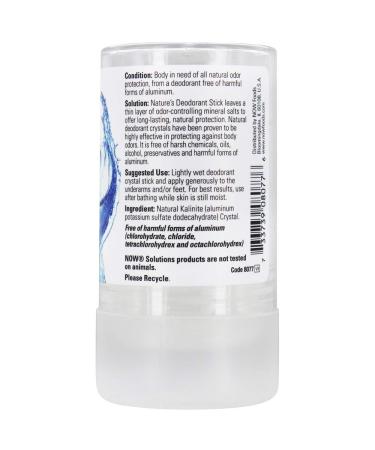 Natural Deodorant Stick 3.50 oz - Aluminum-Free & Long-Lasting - Buy Online on GoSupps.com