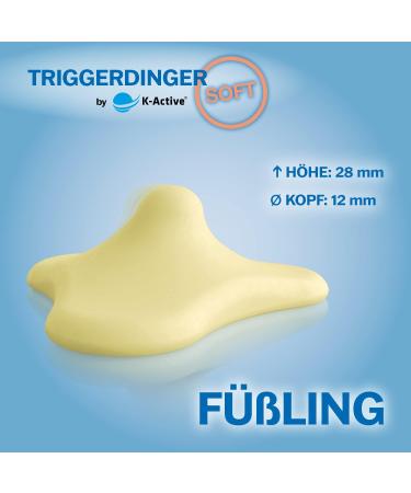 Triggerdinger by K-Active F ling Soft - Innovative Self-Treatment Foot Massager for Tension Relief | Effective Trigger Point Pressure Device - Buy Online on GoSupps.com