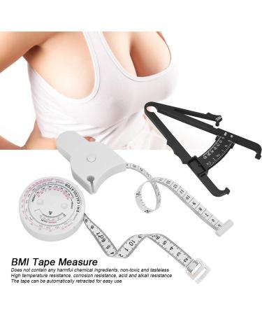 Body Fat Tester & Waist Tape - Accurate Skinfold Measurement Tool for BMI & Weight Loss - Buy Online on GoSupps.com