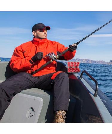 GnHG Leader Pocket Spooler - Mini Fishing Line Spool Roller & Winder with Foam Cord Covers - Ideal for Off-The-Ferment Fishing - 1 Piece with Plastic Box - Buy Online on GoSupps.com