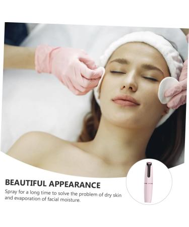 minkissy Face Steamer Nano Mist Sprayer Nano Steamer Hot Facial Mister Nanometer Sprayer Moisturizing Facial Sprayer Beauty Care Mister Cosmetic Abs Evaporator Pink Miss - Buy Online on GoSupps.com