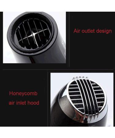 Professional Hair Dryer Negative Ion Blow Dryer 2000W Salon Powerful Dryer/Red (Black) - Buy Online on GoSupps.com