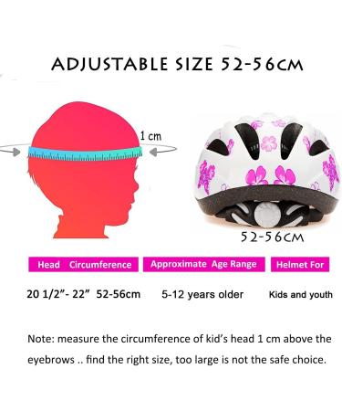 Girl's Pink Bike Helmet | Ages 3-10 | Adjustable & Multi-Sport | CPSC Certified - Buy Online on GoSupps.com