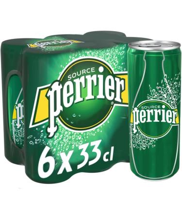 Perrier sparkling mineral water can 12x330ml - Buy Online on GoSupps.com