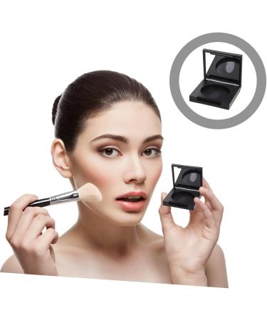 DOITOOL 8 Pcs Blush Box Eyeshadow Box Eyeshadow Supplies Makeup Pallet Empty Highlighter Case Plastic 5x5cmx2pcs Blackx2pcs - Buy Online on GoSupps.com