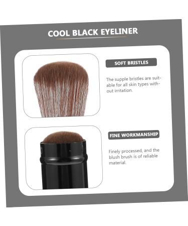 Ipetboom Powder Brush Portable Makeup Brush Short Press on Nails Blush Brush with Cover Blusher Cosmetic Brush Makeup Beauty Brush Makeup Blush Brush Stereotypes Makeup Set Miss Metal Tube - Buy Online on GoSupps.com