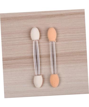 Didiseaon 50pcs Two-color Eyeshadow Brush Eyeshadow Stick Face Sponge for Makeup Eye Makeup Tool - Buy Online on GoSupps.com