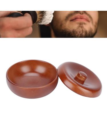 Premium Wooden Shaving Bowl for Men | Lathering Bowl with Lid for Shaving Soap & Cream - Buy Online on GoSupps.com