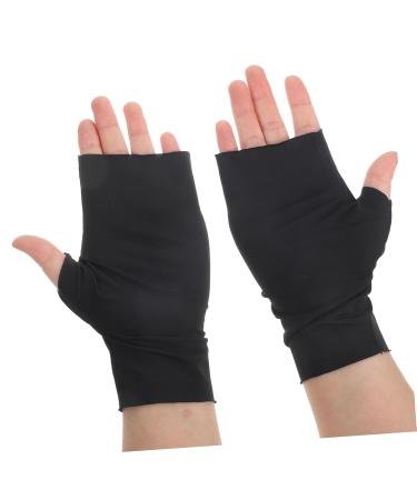 minkissy 2 Pairs Sun Gloves Pink Gloves Nail Art Uv Gloves Nail Uv Gloves Manicure Uv Gloves Nail Art Supplies Nail Art Anti-uv Gloves Uv Protection Gloves for Nail Summer Nylon Gel - Buy Online on GoSupps.com