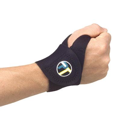 Pro-Tec Athletics Wrist Wrap Wrist Brace Compression Wraps Wrist Sprain Pain Relief Hand & Wrist Support Adjustable Men & Women Carpal Tunnel Pain Relief Easy to Use Working Out One Size