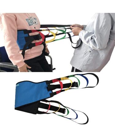 Patient Lift Sling Transfer Belt Stand Assistance Belt Transfer Belt Lift Sling Transport Mobility Aids Positioning Pad with Handles Use for Seniors Bedridden Disabled Obesity