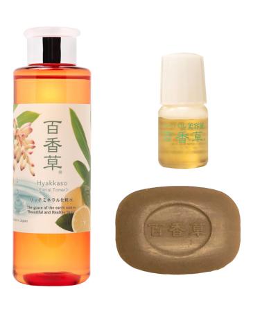 Acne Care Gentle Toner with Soap & Serum for Sensitive Dry Skin with Hyaluronic Acid Alcohol Free 6.76 fl oz