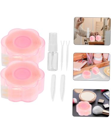 POPETPOP 1 Set Lace Double Eyelid Sticker Eyelid Lifter Strips Adhesive Eyelid Strip Girl Eye Beauty Tapes for Makeup Eyelid Shaping Tapes Invisible Eyelid Tapes Reel Cosmetic 5.3x5.3cm As Shown - Buy Online on GoSupps.com