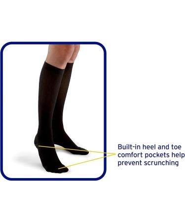 FUTURO Moderate Compression Trouser Socks for Women (15-20 mm/Hg) - Medium | Comfortable & Stylish International Shipping - Buy Online on GoSupps.com