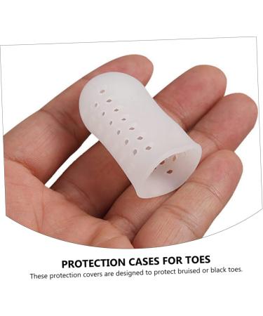 Healifty 12 Pairs Toe Splitter High Heel Protectors - Silicone Gel Toe Sleeves for Ingrown Toes - Breathable & Assorted Colors - Buy Online on GoSupps.com