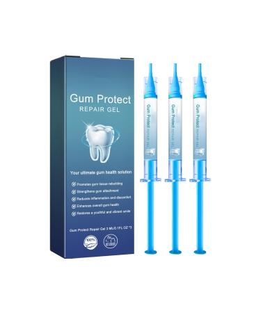 Uzionoie Gum Repair Gum Rejuvenate Gum Rejuvenate Gum Shield Therapy Gel Gums Relieves Gums Gums Gum Growth Gels 3 Pieces