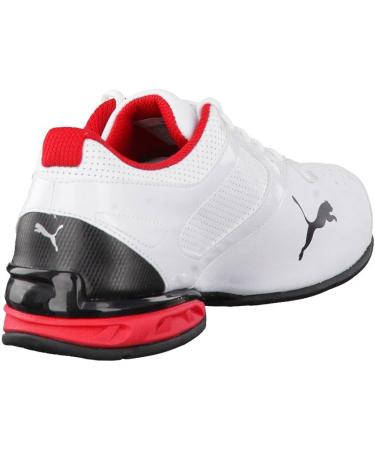 PUMA Men's Tazon 6 FM Running Shoes EU 43 | White Black & Silver | International Shipping Available - Buy Online on GoSupps.com