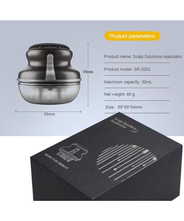 Roseflower Scalp Massage Brush | Hair Growth Applicator Comb | Premium Scalp Massager to Promote Hair Growth & Scalp Health - Buy Online on GoSupps.com