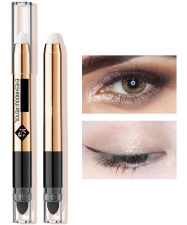 5 Glitter Eyeshadow - 2 In1 Eyeshadow Stick Does Not Fly Powder Eyeshadow Pencil Crayon for Dating Or Some Fancy Occasions Highgloss 5 Pcs 01#high Light White - Buy Online on GoSupps.com