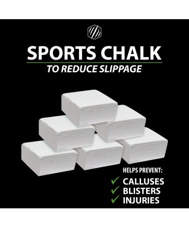 Bear KompleX Gym Chalk Blocks - 8pk 56g - Superior Grip for Weightlifting, X Training, Rock Climbing, Gymnastics - Buy Online on GoSupps.com