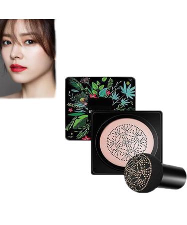 Eclipseecho Makeup Eclipseecho Foundation Mushroom Head Air Mattress Cc Cream Concealer Foundation Stick Moisturizing Concealer Lasting Even Skin Tone Makeup Base Primer (#02 1) 30 g (Pack of 1) #02